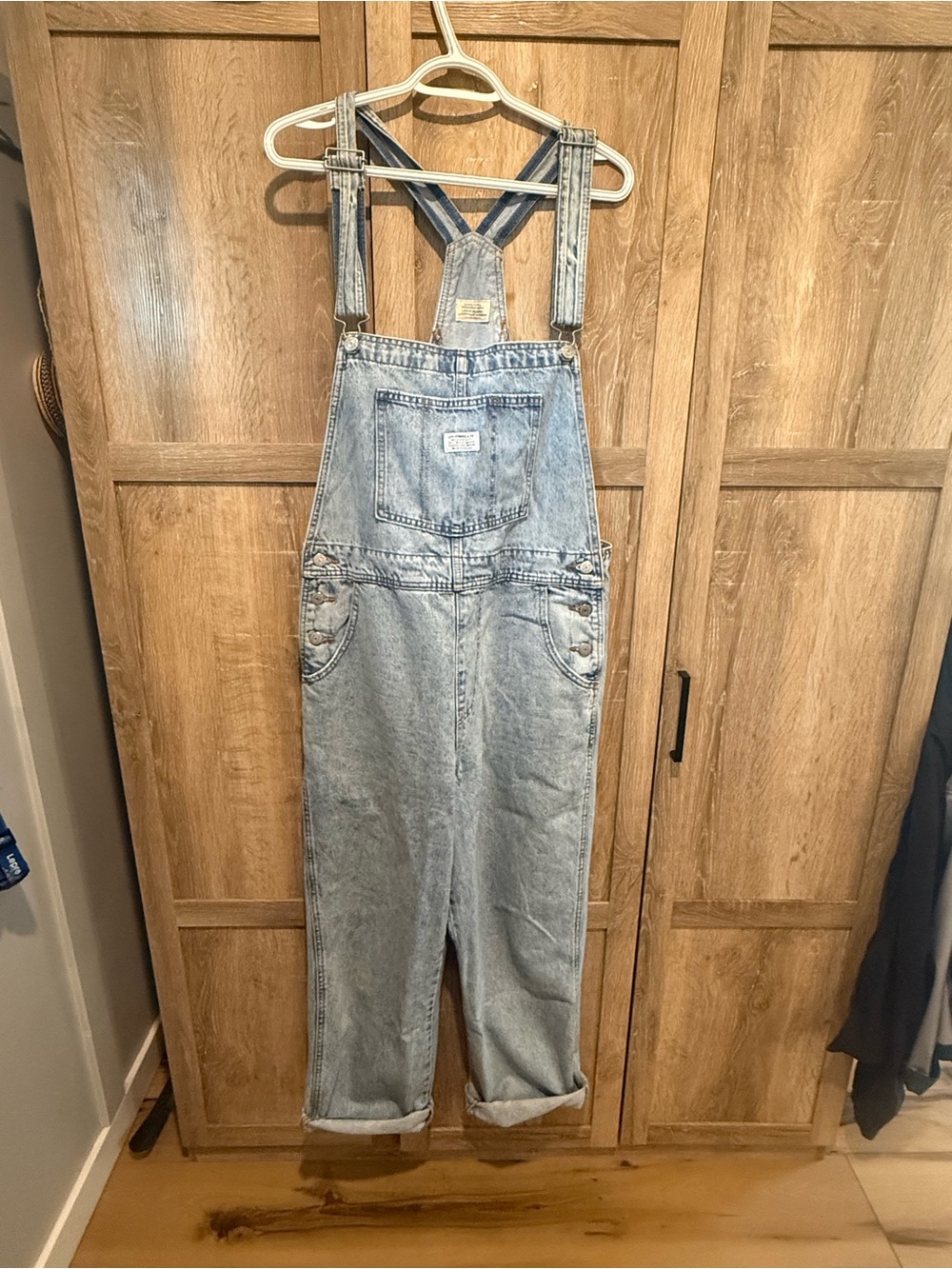 Levi's Light Blue Denim Overalls